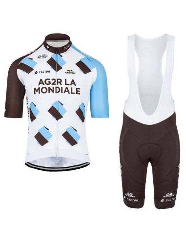 Conjunto de ciclismo corto AG2R LA MONDIALE: comodidad y frescura para tus paseos