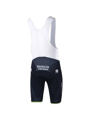 Conjunto de ciclismo corto BAHRAIN MERIDA para un verano cómodo y fresco