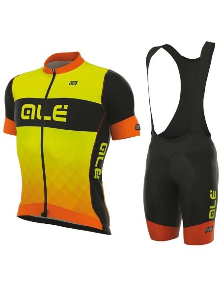 Conjunto corto de ciclismo ALE R-EV1 RUMBLES: comodidad y estilo para tus rutas