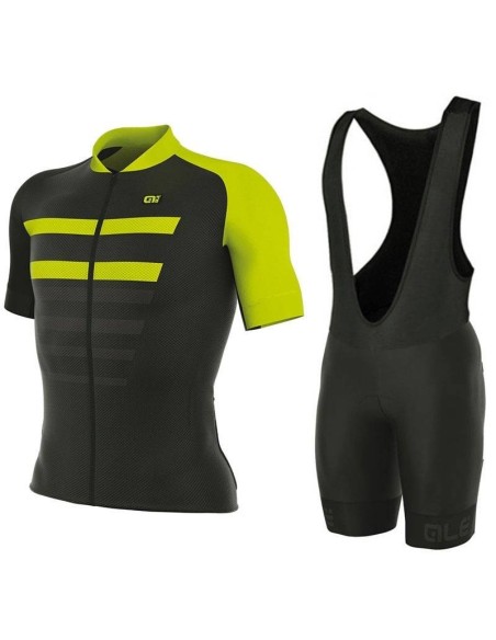 Conjunto corto de ciclismo ALE PRR 2.0 PIUMA para un verano cómodo y fresco