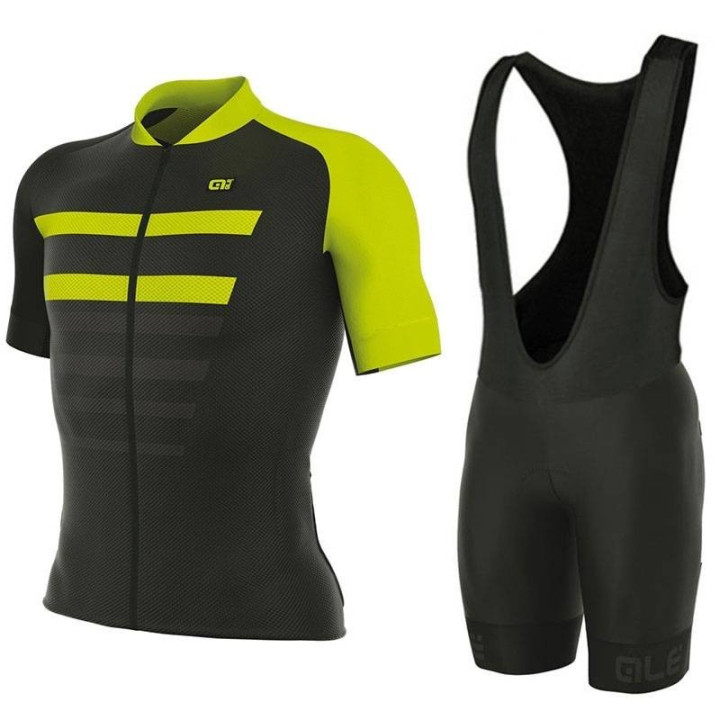 Conjunto corto de ciclismo ALE PRR 2.0 PIUMA para un verano cómodo y fresco