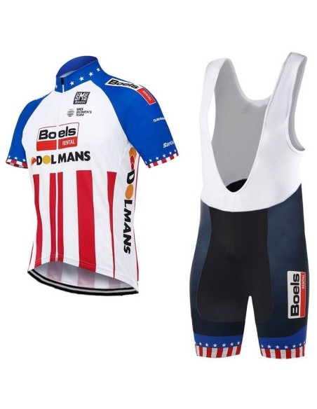 Conjunto de ciclismo corto BOELS DOLMANS: comodidad y estilo para tus rutas