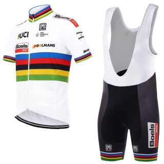Conjunto corto de ciclismo BOELS UCI DOLMANS: comodidad y estilo para tus paseos