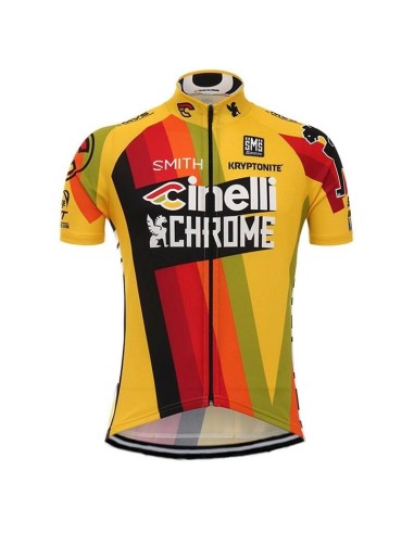 Equipación corta de ciclismo CINELLI CHROME para un verano cómodo y fresco