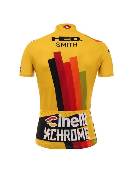 Equipación corta de ciclismo CINELLI CHROME para un verano cómodo y fresco