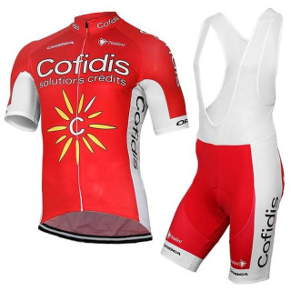 Conjunto de ciclismo corto COFIDIS: comodidad y estilo para tus rutas de verano