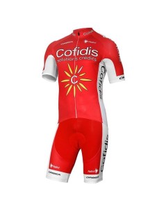 Conjunto de ciclismo corto COFIDIS: comodidad y estilo para tus rutas de verano 2