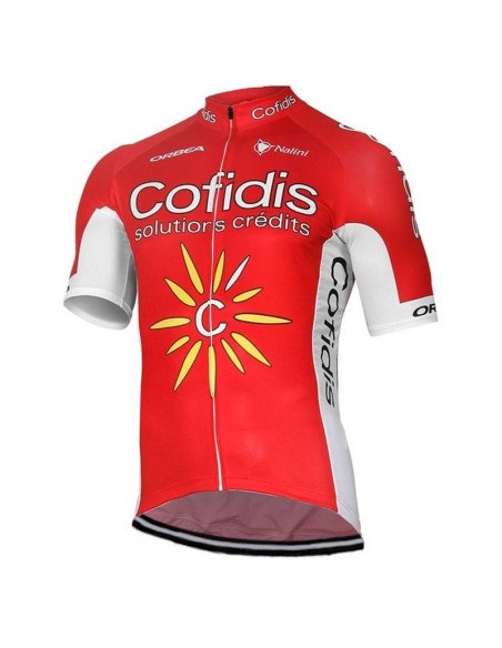Conjunto de ciclismo corto COFIDIS: comodidad y estilo para tus rutas de verano