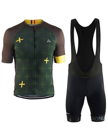 Conjunto corto de ciclismo CRAFT MONUMENTS: comodidad y estilo para tus rutas