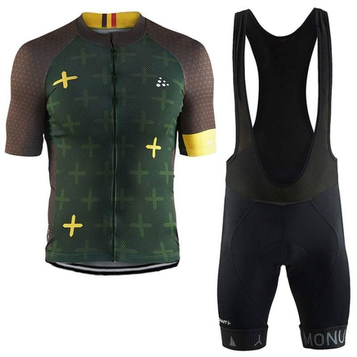 Conjunto corto de ciclismo CRAFT MONUMENTS: comodidad y estilo para tus rutas