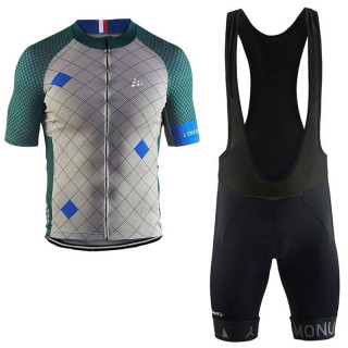 Conjunto corto de ciclismo CRAFT MONUMENTS L'enfer Du Nord para un verano cómodo