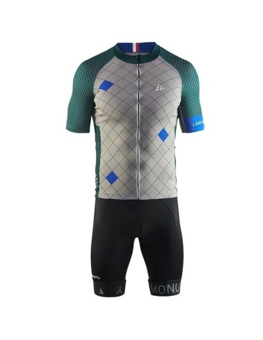 Conjunto corto de ciclismo CRAFT MONUMENTS L'enfer Du Nord para un verano cómodo