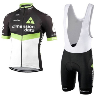 Conjunto de ciclismo corto DIMENSION DATA: comodidad y frescura para tus paseos