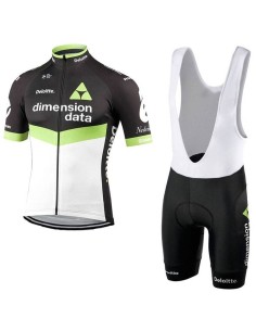 Conjunto de ciclismo corto DIMENSION DATA: comodidad y frescura para tus paseos