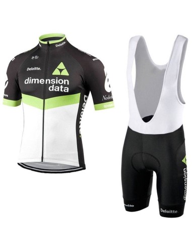 Conjunto de ciclismo corto DIMENSION DATA: comodidad y frescura para tus paseos