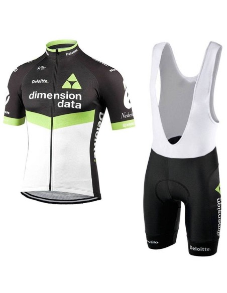 Conjunto de ciclismo corto DIMENSION DATA: comodidad y frescura para tus paseos