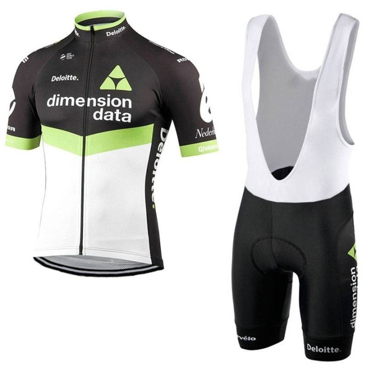 Conjunto de ciclismo corto DIMENSION DATA: comodidad y frescura para tus paseos