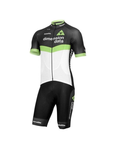 Conjunto de ciclismo corto DIMENSION DATA: comodidad y frescura para tus paseos