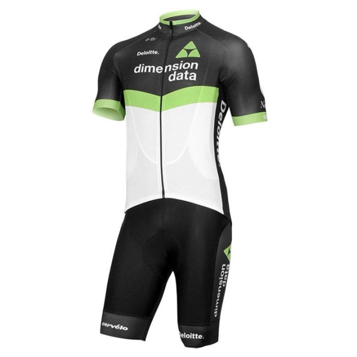 Conjunto de ciclismo corto DIMENSION DATA: comodidad y frescura para tus paseos