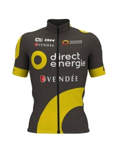 Conjunto corto de ciclismo DIRECT ENERGIE: comodidad y estilo para tus rutas 2