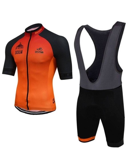 Conjunto corto de ciclismo D'ITALIA ETNA MAGLIA: comodidad y estilo para tus paseos