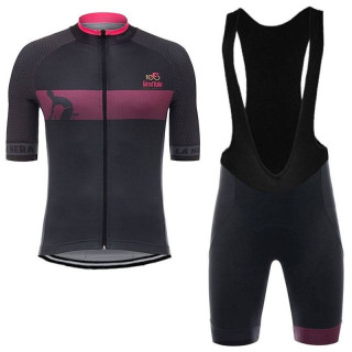 Conjunto corto D'ITALIA Nera para ciclismo: comodidad y frescura en tus paseos