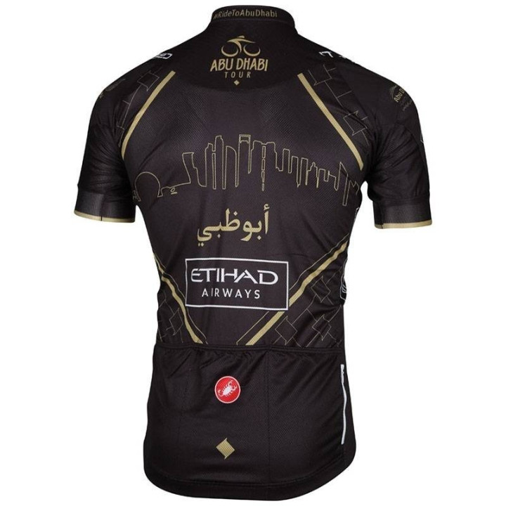 Equipación corta de ciclismo ABU DHABI TOUR para un verano cómodo y fresco