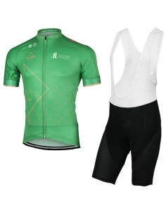 Conjunto de ciclismo corto ABU DHABI TOUR: comodidad y frescura para tus paseos