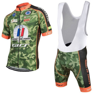 Conjunto corto de ciclismo ARMEE DE TERRE para un verano cómodo y fresco