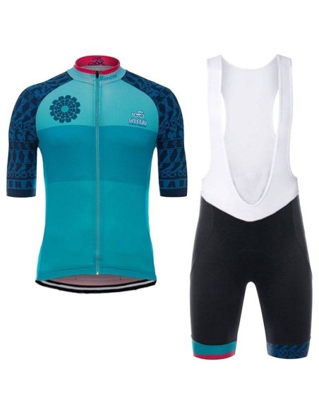 Conjunto corto de ciclismo D'ITALIA Sardegna: comodidad y estilo para tus paseos de verano