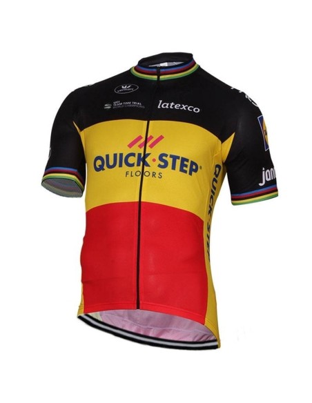 Conjunto corto de ciclismo QUICK STEP FLOORS, comodidad y estilo para tus paseos
