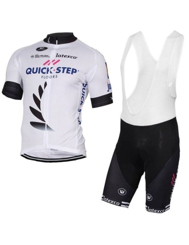 Conjunto de ciclismo corto QUICK STEP FLOORS: comodidad y calidad para tus rutas