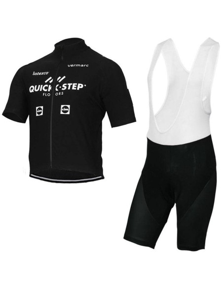 Conjunto corto de ciclismo QUICK STEP FLOORS: comodidad y estilo para tus rutas