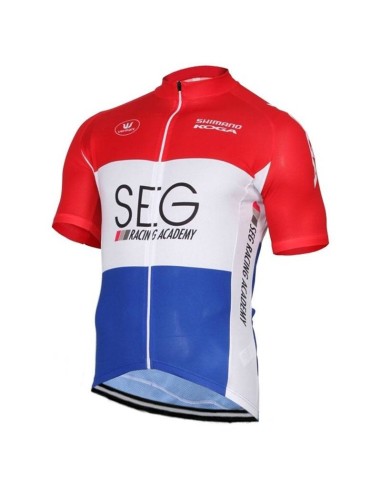 Conjunto de ciclismo corto SEG Racing Academy para pedalear cómodo y fresco