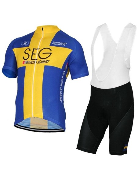 Conjunto corto de ciclismo SEG Racing Academy para un verano cómodo y fresco