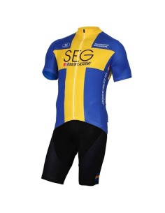Conjunto corto de ciclismo SEG Racing Academy para un verano cómodo y fresco 2