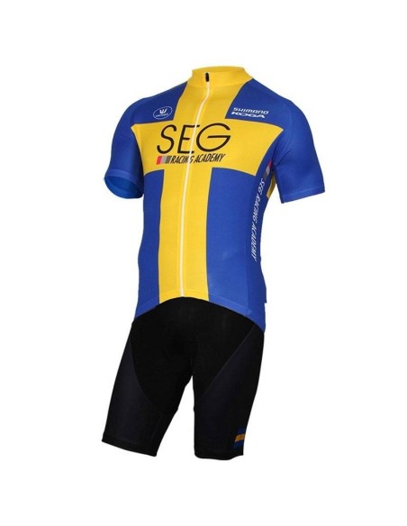 Conjunto corto de ciclismo SEG Racing Academy para un verano cómodo y fresco