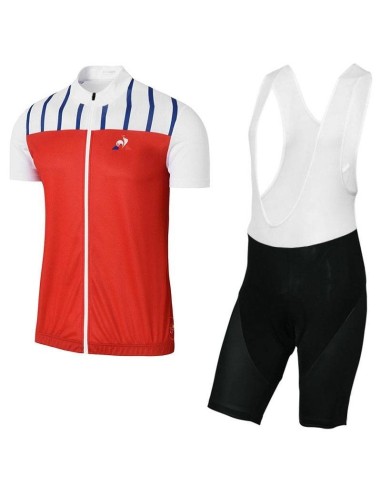Conjunto corto de ciclismo TDF: comodidad y frescura para tus rutas
