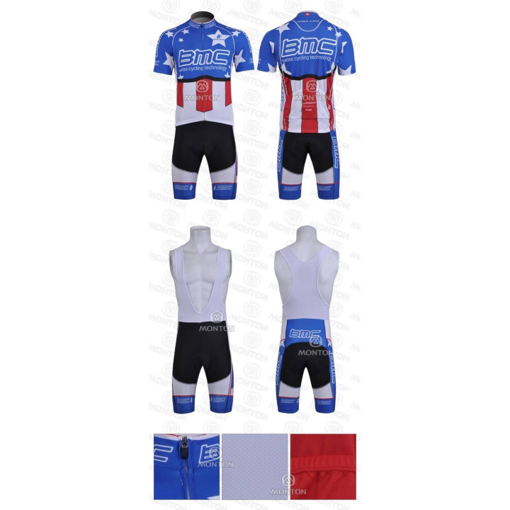 Equipación corta de ciclismo BMC: comodidad y estilo para tus paseos de verano