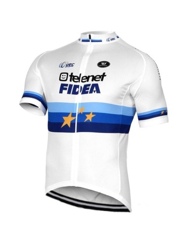 Conjunto corto de ciclismo TELENET FIDEA LIONS para un verano cómodo y fresco