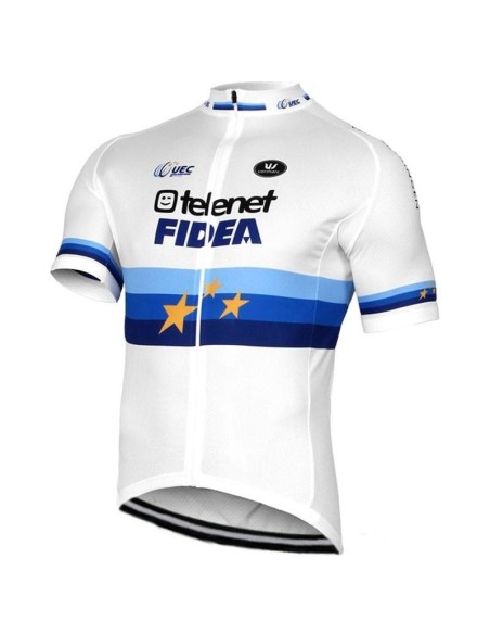 Conjunto corto de ciclismo TELENET FIDEA LIONS para un verano cómodo y fresco