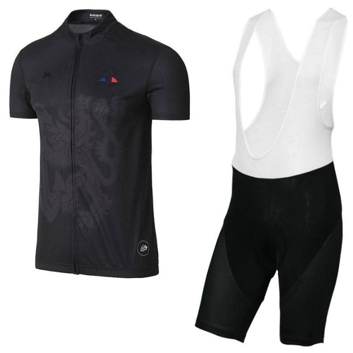 Conjunto corto de ciclismo TOUR DE FRANCE: comodidad y estilo para tus paseos