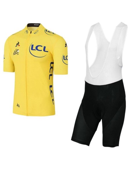 Conjunto corto de ciclismo TOUR DE FRANCE: comodidad y frescura para tus rutas