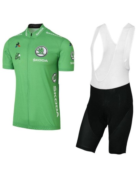 Conjunto corto de ciclismo TOUR DE FRANCE: comodidad y estilo para tus rutas