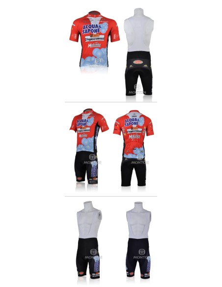 Conjunto corto de ciclismo acqua sapone: comodidad y frescura para tus rutas