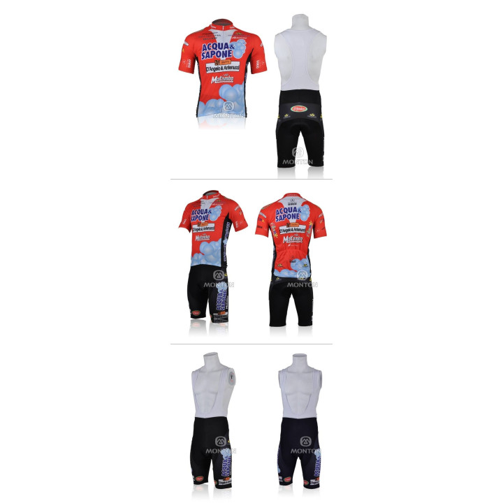 Conjunto corto de ciclismo acqua sapone: comodidad y frescura para tus rutas