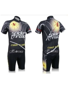Conjunto corto de ciclismo Spider: comodidad y frescura para tus rutas 2