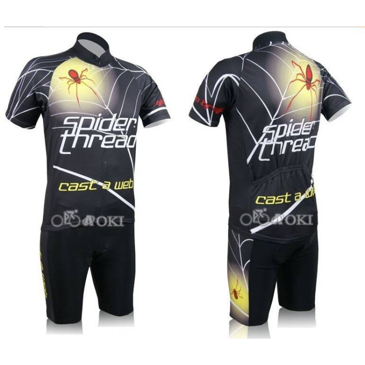 Conjunto corto de ciclismo Spider: comodidad y frescura para tus rutas