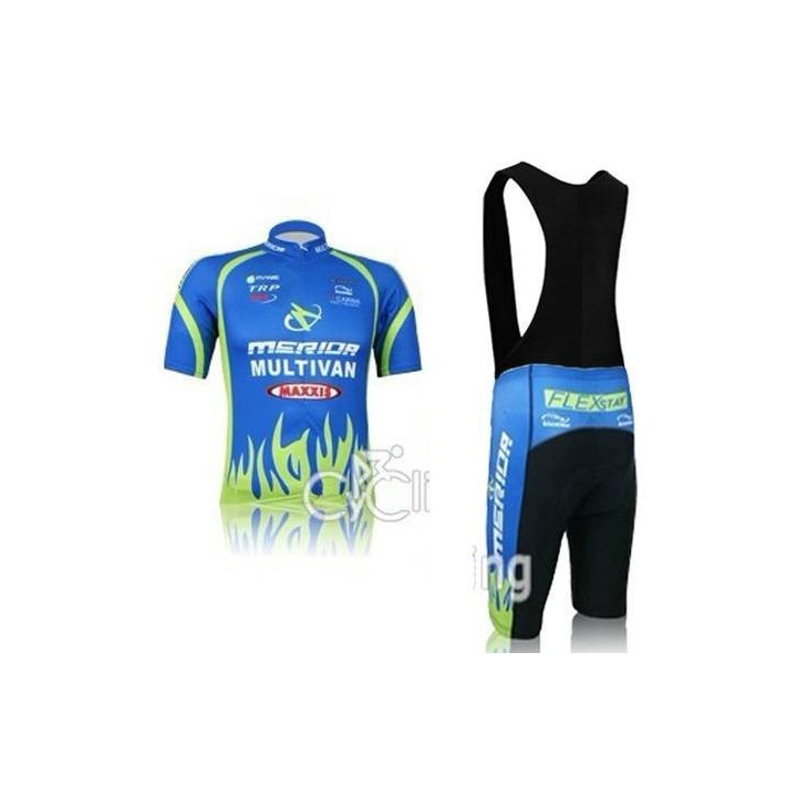 Conjunto corto de ciclismo Merida: comodidad y frescura para tus rutas