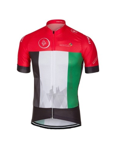 Conjunto de ciclismo corto UAE Dubai Tour: comodidad y estilo para tus rutas